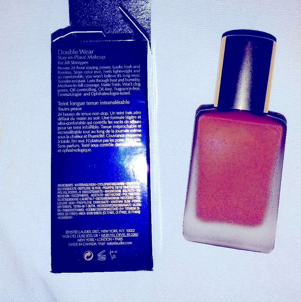 Estee Lauder Double Wear Stay-in-place makeup 7N1 deep amber
